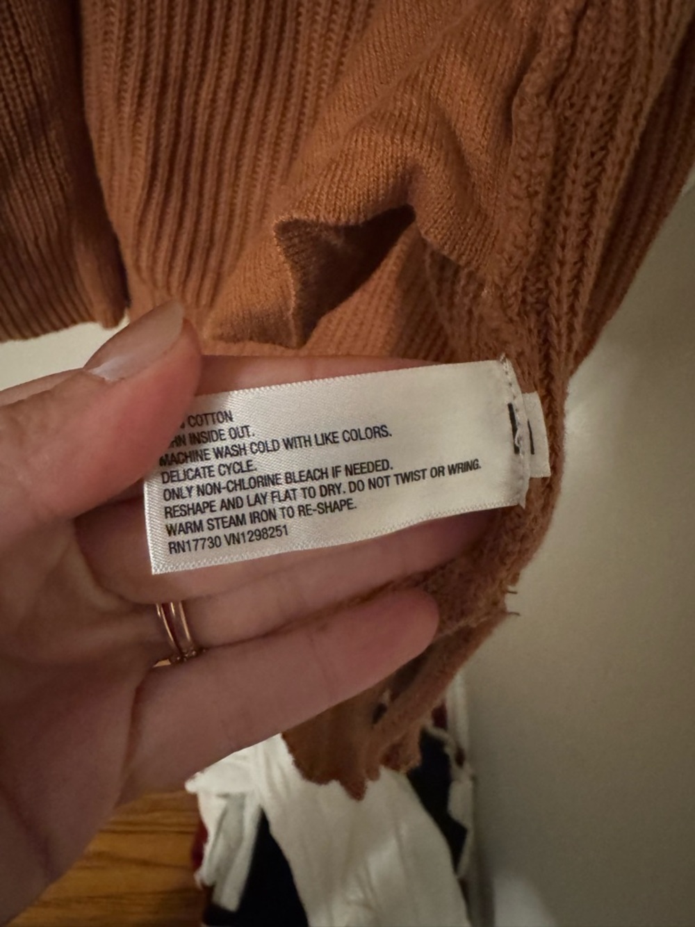 Warm Camel Brown Open Cardigan - Picture 8 of 9